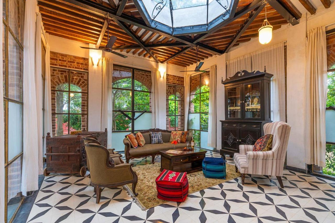 Stayvista'S Peepal Haveli - Rustic Kothi With Terrace, Breathtaking View & Bonfire Narainpur  Kültér fotó